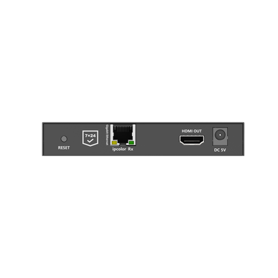 KIT EXTENSOR HDMI 4K@60HZ sobre IP GIGABIT / IPCOLOR / 100m en Conexión Uno a Uno /  Salida Loop / IR Bi-Direccional / RS232 / ARC / CERO LATENCIA / Soporta conexión Uno a Muchos/Switch en Cascada