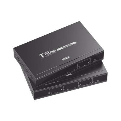 Kit Extensor MATRICIAL HDMI para distancias de 120 metros / Resolución 4K @ 30Hz / Cat6 / Soporta 100 TX de entrada e Ilimitados RX en la salida / Control por PC, Control Remoto y Botón / Compatible con Switch IGMP.