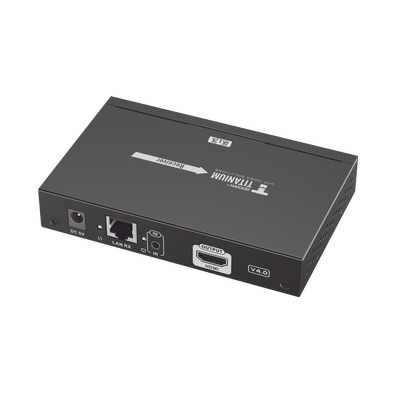 Receptor Compatible para Kit Matricial TT-683-MATRIX-4.0 / Resolución 4K@30Hz / Cat6 / Control IR / Compatible con Switch IGMP (Solo para transmisor versión 4.0).