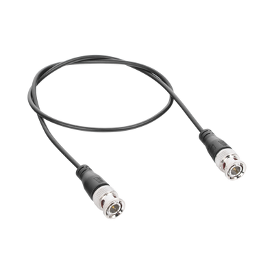 Cable Coaxial Armado con Conector BNC (Video) / Longitud de 1.5 mts / Optimizado para Cámaras 4K / Uso en Interior.
