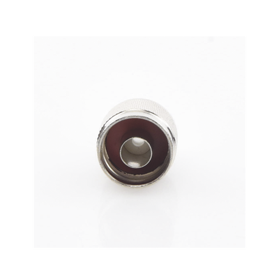 Conector N Macho para 75 Ohm de Anillo Plegable para cable RG-11, Niquel /Oro /Teflón.