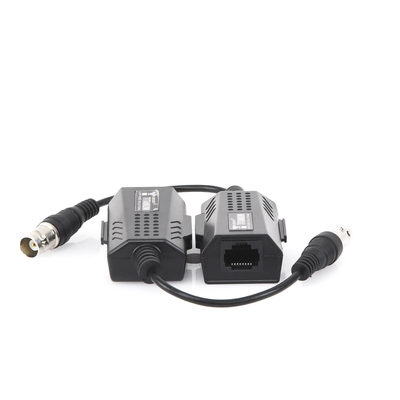Kit EXTENSOR IP por cable CABLE COAXIAL para distancias de HASTA 200 m / REUTILIZA EL CABLEADO EXISTENTE PARA CONECTAR CÁMARAS IP / No Requiere Energía / Transmisión en Tiempo Real / Protección Contra Sobretensiones Incorporada