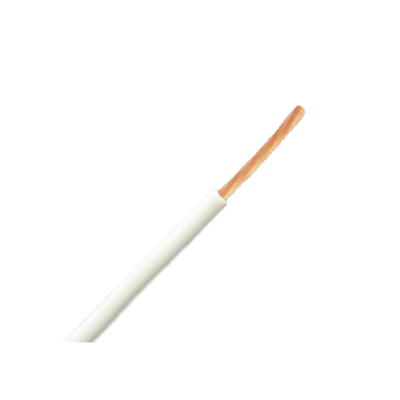 Bobina de 1,000 pies de Cable Automotriz TXL 12 AWG color blanco / Cobre Desnudo Estrandado 19/25 / Aislante XLPE / 50V / Temp -51°C a 125°C / Aplicaciones Ford y Chrysler