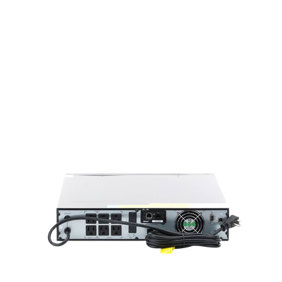 UPS SmartZone de 1000 VA/1000 W, Online Doble Conversión, Entrada 120 Vca NEMA 5-15P, Onda Senoidal Pura, 2 UR, Con 6 Tomas NEMA 5-15R, Incluye Tarjeta de Red y Kit de Rieles