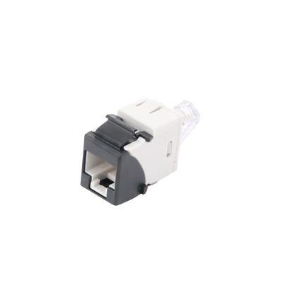 Jack UltraMAX Cat5e, UTP, Tipo Keystone, Color Negro, Punch Down