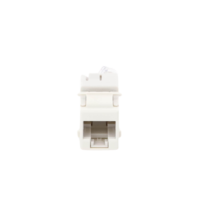 Jack UltraMAX Cat6A, UTP, Tipo Keystone, Color Blanco, Punch Down