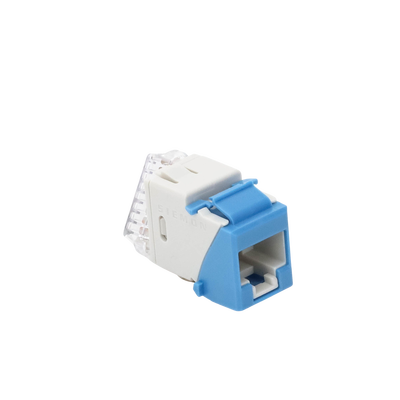 Jack UltraMAX Cat6A, UTP, Tipo Keystone, Color Azul, Punch Down