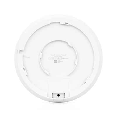 Punto de Acceso UniFi WiFi 6E Enterprise, alta densidad, hasta 600 usuarios, Mu-MIMO 4x4, bandas 2.4/5/6 Ghz, (1) puerto RJ45 2.5G (POE+ no incluido)