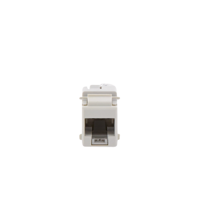 Jack UltraMAX Cat6, UTP, Tipo Keystone, Color Blanco, Punch Down