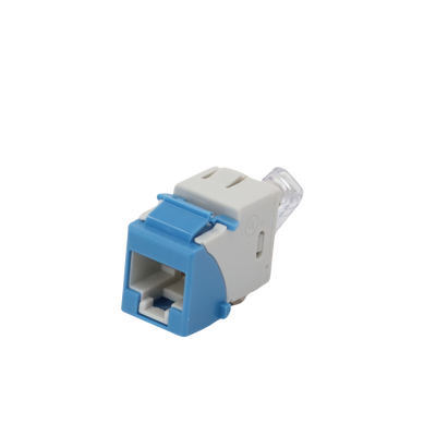 Jack UltraMAX Cat6, UTP, Tipo Keystone, Color Azul, Punch Down