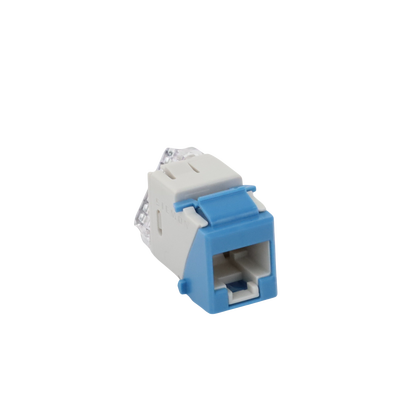 Jack UltraMAX Cat6, UTP, Tipo Keystone, Color Azul, Punch Down
