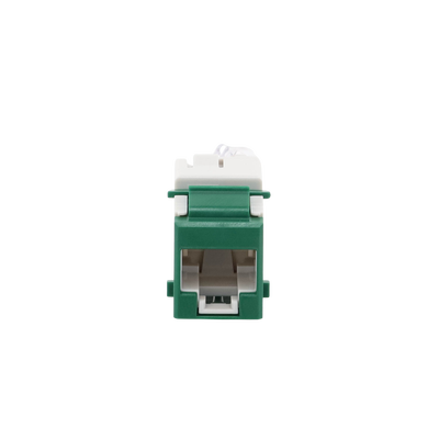 Jack UltraMAX Cat6, UTP, Tipo Keystone, Color Verde, Punch Down