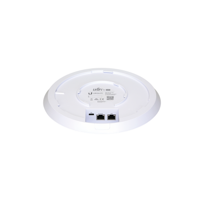 Access Point UniFi doble banda 802.11ac Wave 2 MU-MIMO 4X4, airView, airTime, hasta 500 clientes, antena Beamforming, PoE 802.3at