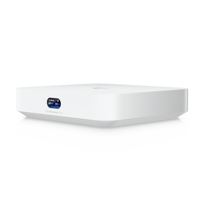 UCG Ultra Cloud Gateway Compacto con Soporte para  hasta 30+ Dispositivos UniFi, 300+ Clientes, Enrutamiento IDS/IPS de 1 Gbps y Balanceo Multi-WAN