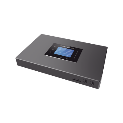 Conmutador IP-PBX para hasta 500 usuarios y 75 llamadas simultaneas, 2FXO, 2FXS, solución para PyMEs