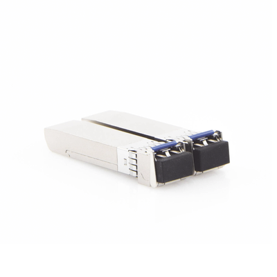 UFiber Módulo SFP+ 10G, transceptor MiniGibic MonoModo 10 Gbps, distancia 10 km, conectores LC, paquete de 2 piezas