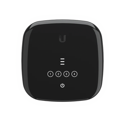 UFiber WiFi 6 GPON CPE con WiFi 802.11ax + 4 puertos GbE LAN y 1 puerto GPON WAN