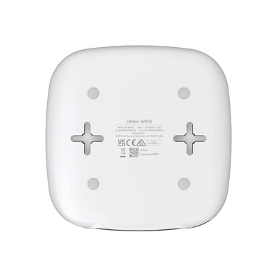 UFiber WiFi 6 GPON CPE con WiFi 802.11ax + 4 puertos GbE LAN y 1 puerto GPON WAN