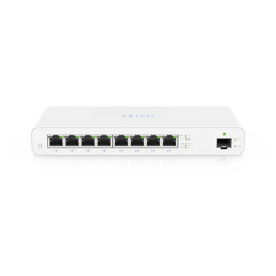 UISP Router Gigabit PoE Pasivo con 8 Puertos para Implementaciones MicroPoP y Redes Seguras