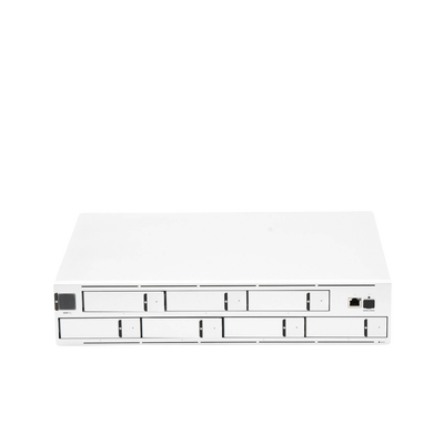 NVR PRO UniFi Protect, con bahía  para 7 discos duros, almacena hasta 20 cámaras 4k o 60 cámaras 1080p, pantalla táctil