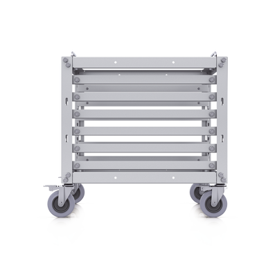 UniFi Rack Móvil de 6 Unidades, incluye 1 patchpanel de 24 puertos Gigabit, no requiere herramientas para armarse, incluye ruedas.