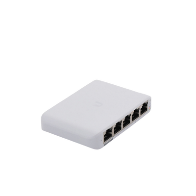 Switch UniFi Administrable Compacto de 5 Puertos 10/100/1000 Mbps, soporta entrada de PoE 802.3af/at