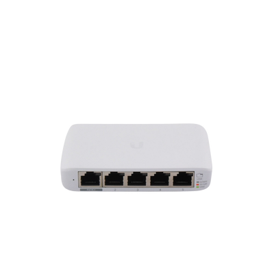 Switch UniFi Administrable Compacto de 5 Puertos 10/100/1000 Mbps, soporta entrada de PoE 802.3af/at