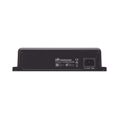 Switch industrial UniFi PoE de 10 puertos Gigabit (8 x 802.3bt y 2 x Ethernet) para temperaturas extremas