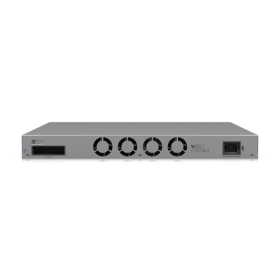 UniFi Switch Pro Max 48 POE, con funciones capa 3, 48 puertos (16 puertos 2.5 GbE (8 POE++ y 8 POE+) y 32 puertos 1 GbE (24 POE+ y 8 POE++)), 2 puertos SFP+ 10G, POE++ 720W, pantalla informativa