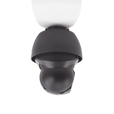 UniFi Protect G4 PTZ cámara de giro, inclinación y zoom de alto rendimiento con transmisión de video 4K, 24 FPS, zoom óptico 22x y visión nocturna LED IR adaptativa.