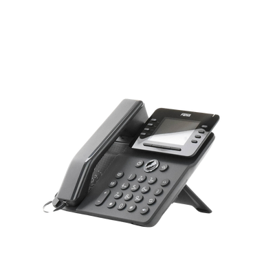 Teléfono IP Empresarial Esencial WiFi / Bluetooth, 12 líneas SIP, pantalla a color 3.5", PoE, puertos Gigabit, conferencia local de 6 vías.