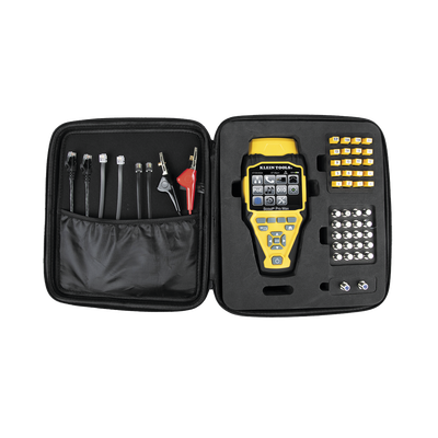 Juego de Probador de Cables de Red con Transmisores Remotos Scout™ Pro Max. Detecta la Capacidad de la Red y las Velocidades de Conexión hasta 10 Gbps