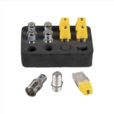 Kit Scout™ Pro 3 Probador de Cables de Voz (RJ11/12), de Datos (RJ45) y de Video (Coaxial con conector F),