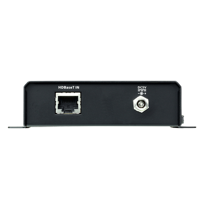 Receptor HDMI HDBaseT-Lite con PoH | 4K a 35 m (Cat 5e/6) / 40 m (Cat 6a/ATEN 2L-2910 Cat6); 1080p a 60 m (Cat 5e/6) / 70 m (Cat 6a/ATEN 2L-2910 Cat6) | HDBaseT Clase B | PoH PD |