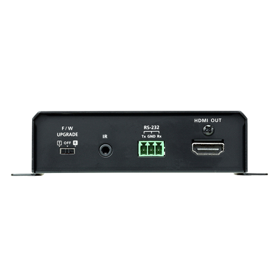 Receptor HDMI HDBaseT-Lite con PoH | 4K a 35 m (Cat 5e/6) / 40 m (Cat 6a/ATEN 2L-2910 Cat6); 1080p a 60 m (Cat 5e/6) / 70 m (Cat 6a/ATEN 2L-2910 Cat6) | HDBaseT Clase B | PoH PD |