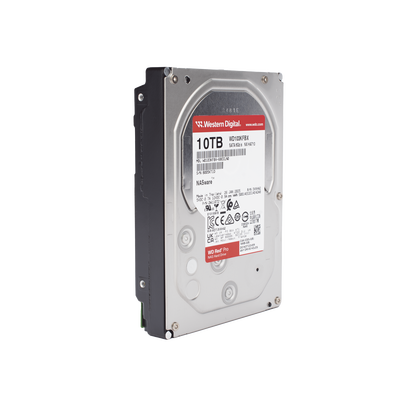 Disco Duro Red Pro de 10TB / 7200 RPM / Optimizado para NAS / Uso 24-7 / 5 Años de Garantia