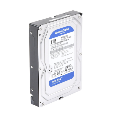 Disco duro Blue de 1 TB / 7200 RPM / Recomendado para PC / Uso 8-5 / 1 Años de Garantia