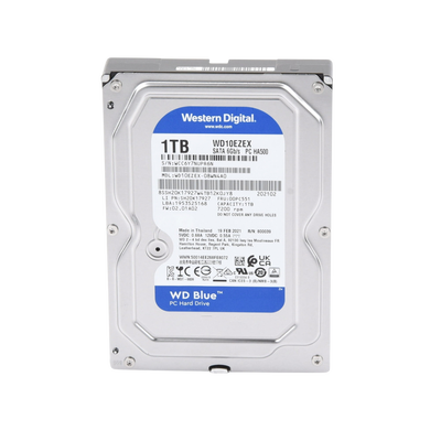 Disco duro Blue de 1 TB / 7200 RPM / Recomendado para PC / Uso 8-5 / 1 Años de Garantia