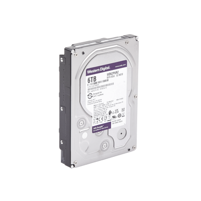 Disco Duro PURPLE de 6TB / 3 AÑOS DE GARANTÍA / Para Videovigilancia