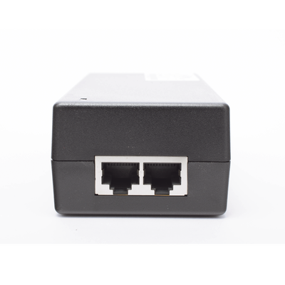 Inyector Hi-PoE 60 W Gigabit / Alimenta Equipos PoE 802.3 af Hasta 15W - PoE at Hasta 30W - PoE bt Hasta 60W / Instalación Para Interior / Alcance de Hasta 100 metros / Plug and Play / No se Necesita Configurar