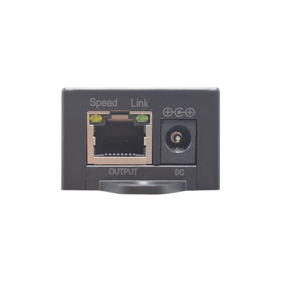 Convertidor PoE / Entrada PoE 802.3 af/at / Salida PoE 24V pasivo / Conexión plug and play / Alcance de hasta 100 metros Solo en PoE estandarizado / Aplicaciones Enlaces Inalámbricos