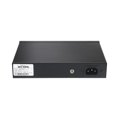 Switch PoE No administrable / PoE de Largo Alcance Hasta 250m / 4 Puertos PoE 10/100Mbps (Puerto 1 Hasta 60W, Puertos 2,3 y 4 Hasta 30W) + 2 Puertos 10/100Mbps Uplink / Presupuesto 65 W / Plug and Play
