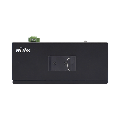 Inyector PoE industrial / Con UPS No-Break / Cuenta con 2 Puertos Gigabit (1 PoE 24/48V pasivo) / Salida DC 12V