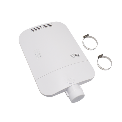 Switch CCTV PoE para exterior / No administrable / Con 8 puertos Gigabit PoE af/at + 2 x Gigabit SFP /  Presupuesto 120W / Ideal para Aplicaciones de Videovigilancia