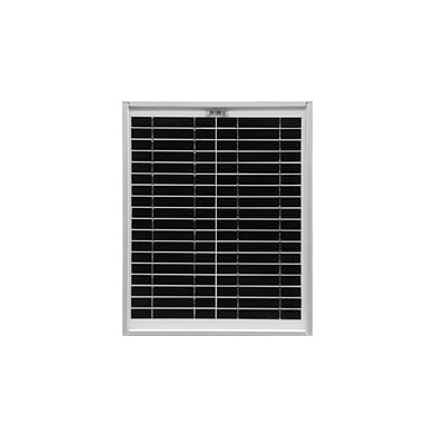 Módulo Fotovoltaico Monocrístalino 10 Watt, Para sistemas a 12 Volt