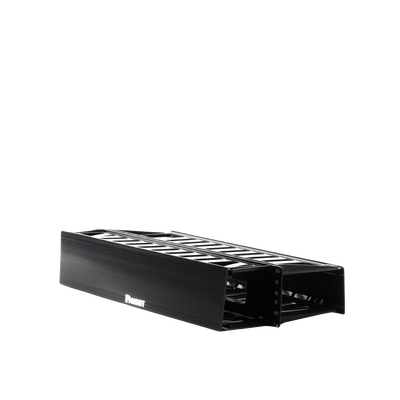 Organizador de Cables Horizontal PatchLink, Doble (Frontal y Posterior), Para Rack de 19in, 2UR