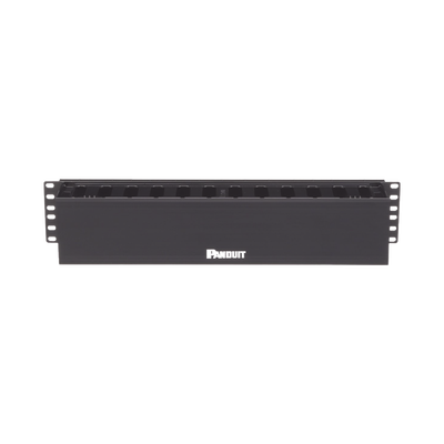 Organizador de Cables Horizontal PatchLink, Sencillo (Solo Frontal), Para Rack de 19in, 2UR