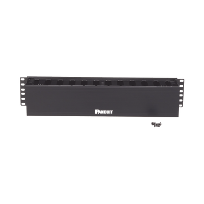 Organizador de Cables Horizontal PatchLink, Sencillo (Solo Frontal), Para Rack de 19in, 2UR