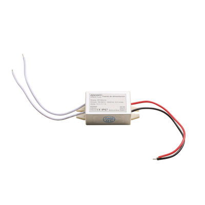 Fuente 12 V / 1 Amper / Waterproof / Intemperie grado IP67
