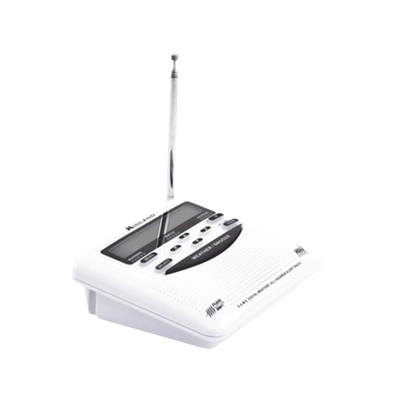 Radio receptor del Sistema de Alerta Sísmica Mexicano y meteorológico NOAA, vía radio en VHF y mediante códigos EAS-SAME